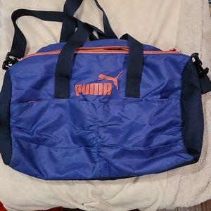 Puma workout duffle bag
